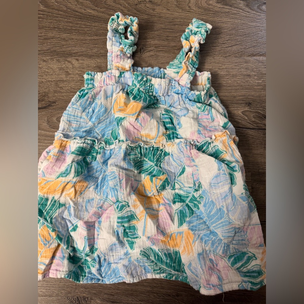 Cat & Jack Floral Ruffle Dress